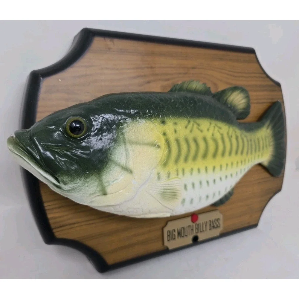 Big Mouth Billy Bass 1998 Motion Activated Singing Fish Rare NEW U29
